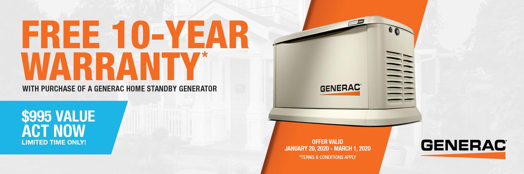 Homestandby Generator Deal | Warranty Offer | Generac Dealer | Valhalla, NY
